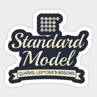 The Standard Model Sticker